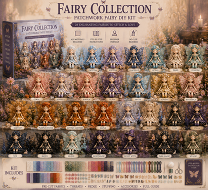 Fairy Patchwork DIY Collection ⚡Buy 2 10% OFF, Buy 3 15% OFF