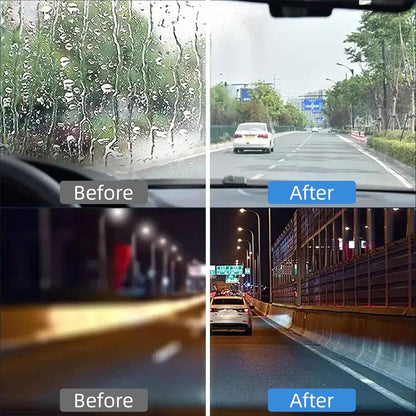 ✨ Car Window Oil Film Remover | Glass Cleaning Cream