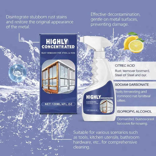 🧽 Rust Remover Cleaner | Stainless Steel Cleaning Solution