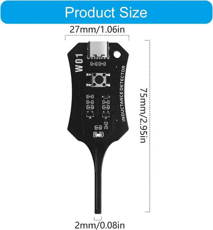 Type-C Motherboard Inductance Tester – Portable Circuit Board Coil Detector for Quick Troubleshooting