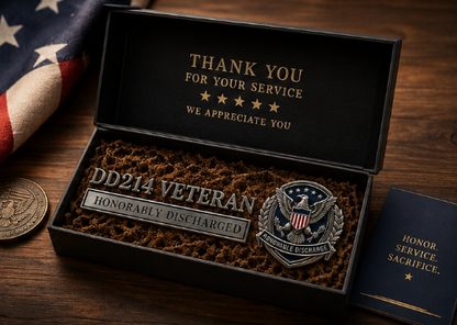 🔥 Today 49% OFF🔥 Veteran Honorable Discharge Commemorative Plaque