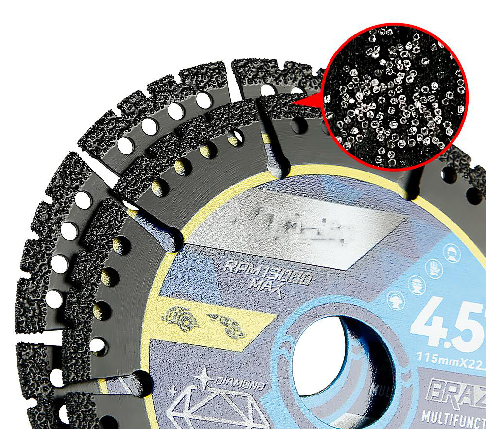 ⚙️ 4.5" Angle Grinder Blade | Dry Cut Multi-Material Tool