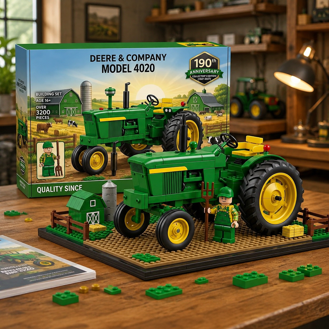 🚜More than a machine 💚190th Anniversary Model Diesel Tractor