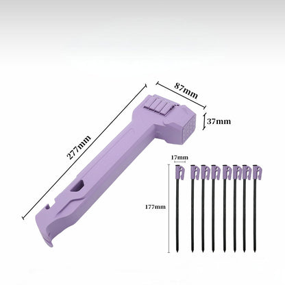 🔥LAST DAY 50% OFF - 🔨Multifunctional Camping Hammer & Tent Stake Puller🎁