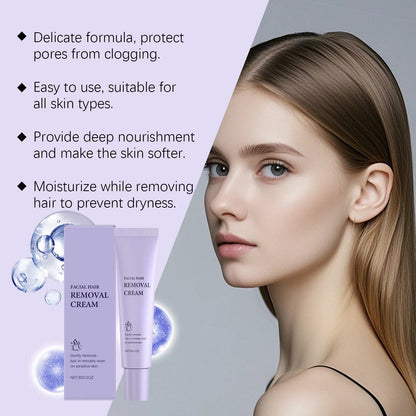 🔥 Today!-Buy 2 Get 1 FREE🔥Gentle and Painless Facial Hair Removal Cream