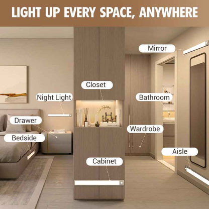 🔥LED Smart Magnetic Human Body Sensor Light