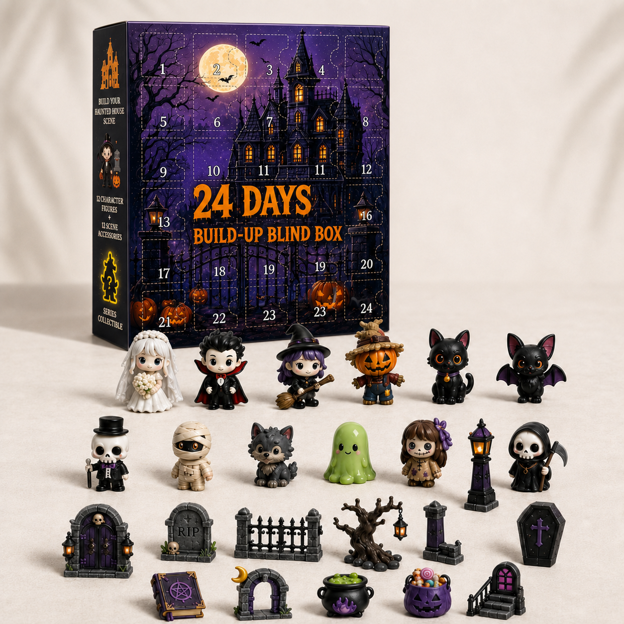 🔥 Halloween Early Discount 50% OFF🎃Build Your Own Spooky Holiday Display 👻 DIY Halloween Decor Kit for Endless Halloween Fun