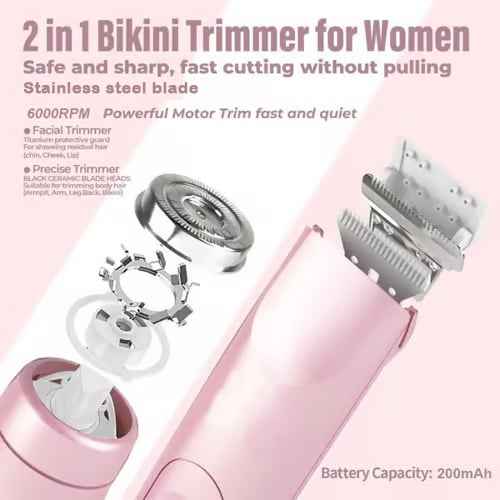 🔥Comfort 2 in 1 Electric Lady Shaver,Best Gifts