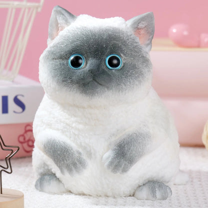 🎨🐾Soft and Cuddly Cat – Stress-Relief Squeezable Toy