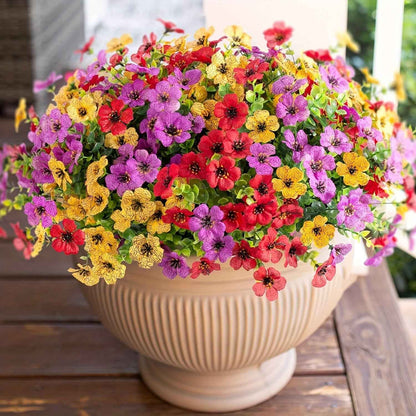 🌸 6 PCS Artificial Flower Set | Faux Decorative Flowers for Home & Garden