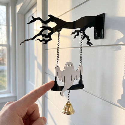 🎃🔥Halloween Sale 50% OFF🔥 Ghost Bat Metal Door Decoration