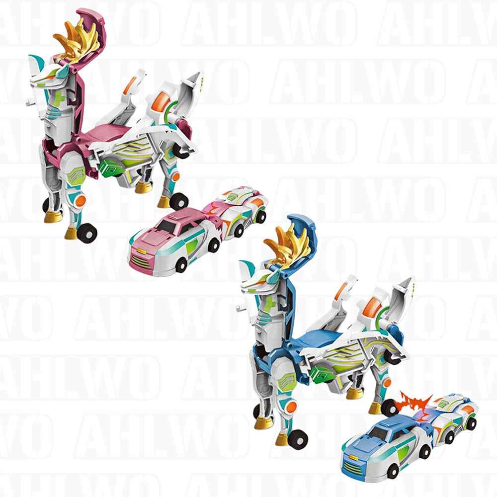 Transforming Winged Pegasus Car Toy