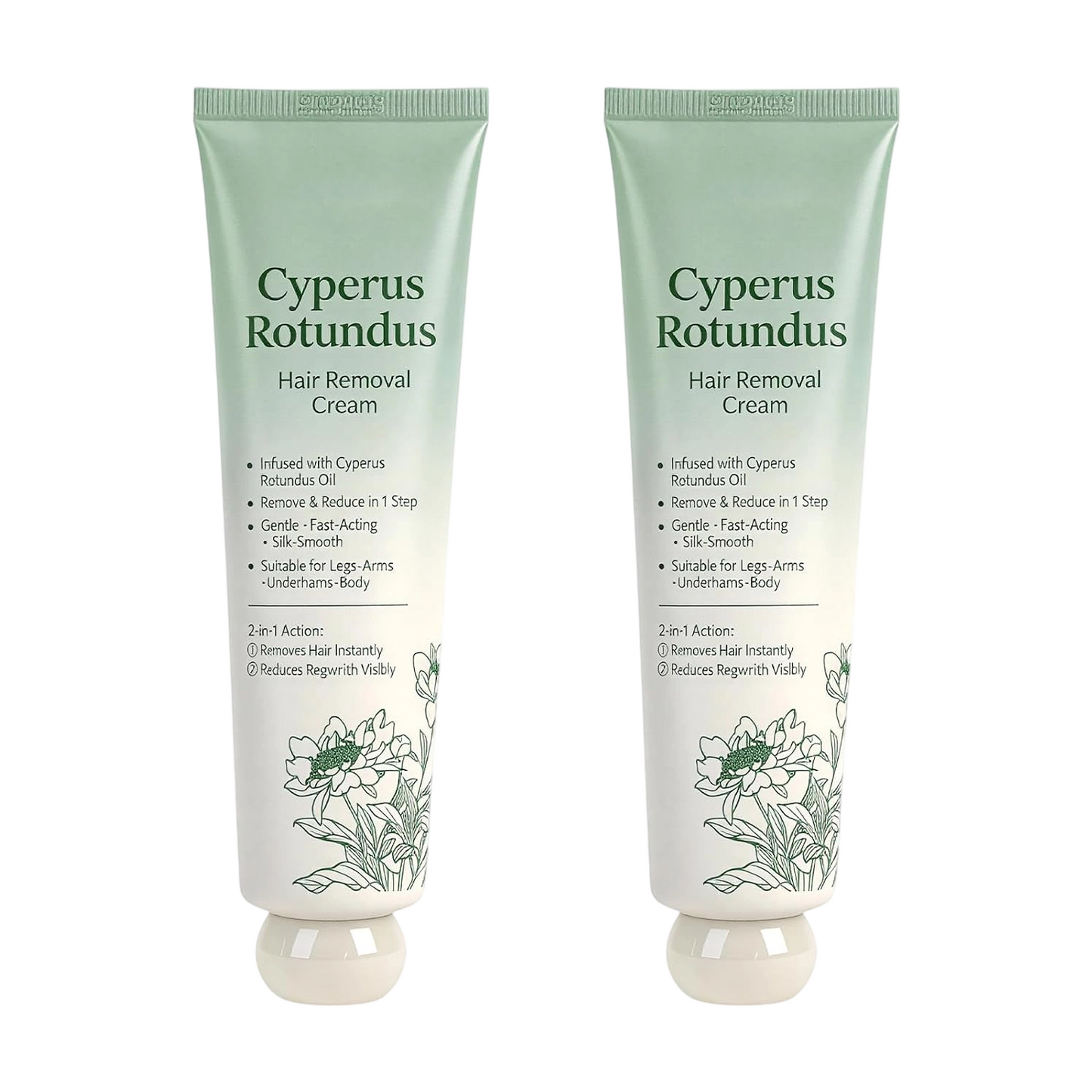 ✨LAST DAY -BUY 1 GET 1 FREE🤩  Ahlwo Painless Depilatory Cream – No Razor Bumps, No Harsh Odor