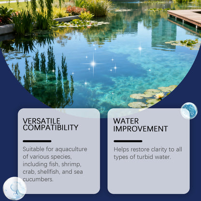 🌊 🔥 Crystal Clear Water Treatment | Fast-Acting Clarifying Powder Solution