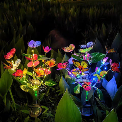🏠Light Your Garden🦋 Solar Butterfly Garden Light  – Realistic Colorful Decor for Lawn & Pathway ✨