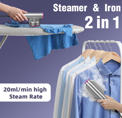 👔 Portable Travel Clothing Steamer | 5s Fast Heating Iron
