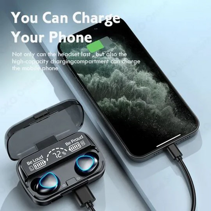 Flash Sale💥2026 NEW M30 Waterproof TWS Bluetooth 5.1 Earphones Charging Box