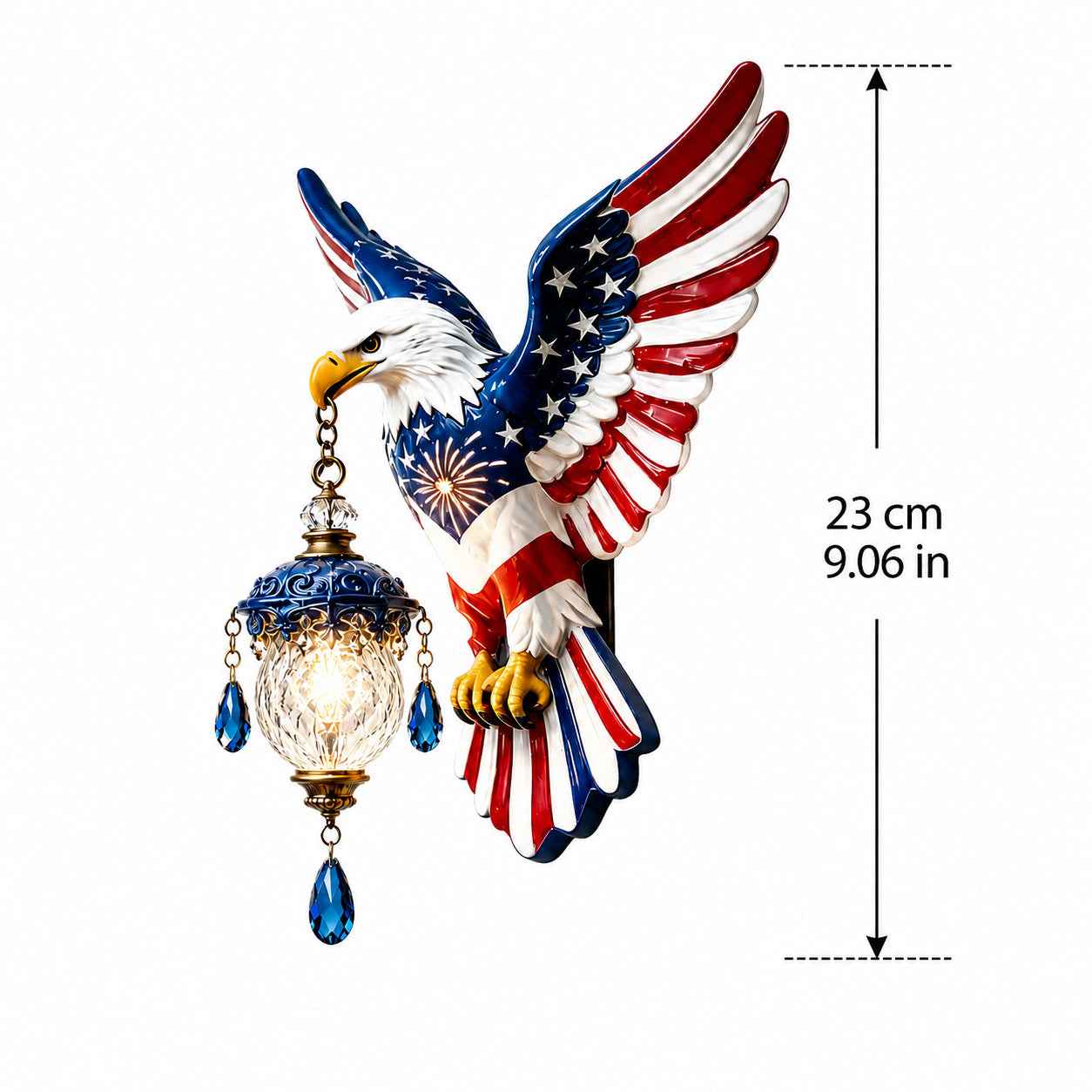 🦅✨ Today 49% OFF🔥 Eagle Crystal Wall Lamp | Elegant Lighting & Stunning Wall Decor
