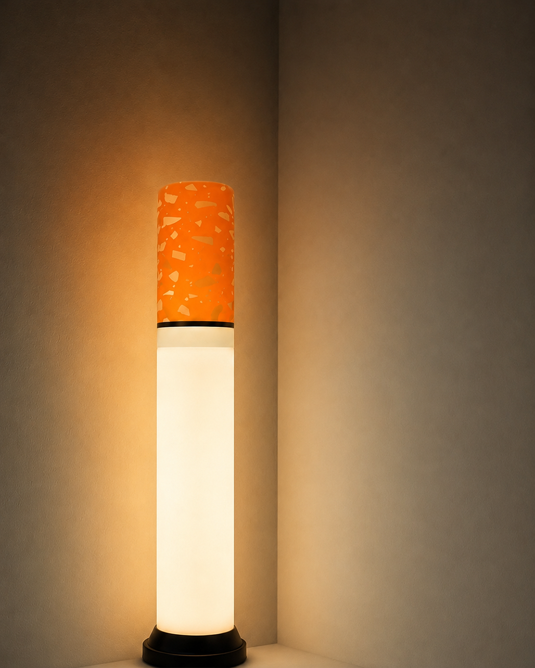 🚬 Cigarette Tube Shaped Marlboro Style Floor Lamp | Retro Industrial Novelty Ambient Light