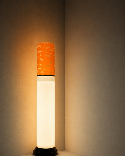🚬 Cigarette Tube Shaped Marlboro Style Floor Lamp | Retro Industrial Novelty Ambient Light