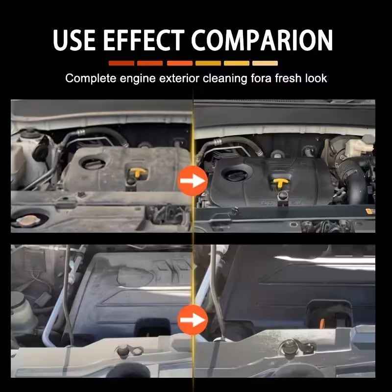 🚗🔥 Today 49% OFF🔥 No-Rinse Car Engine Cleaner | Fast-Acting Formula for Oil & Grease Stains