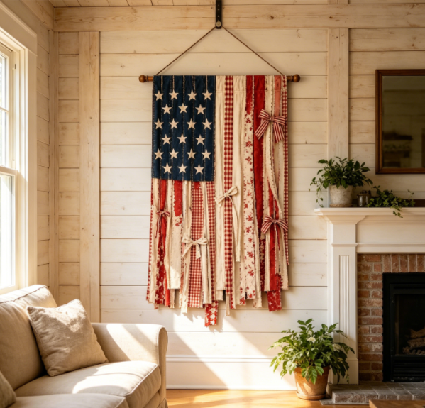 🔥49% Off Sale  | ⭐ American Flag Hanging Decoration
