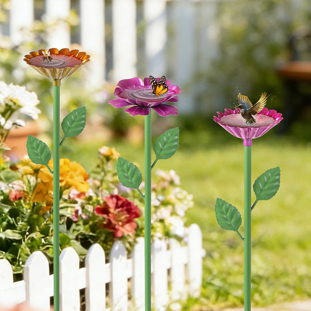 🐦 Outdoor Bird Feeder Planter | Decorative Courtyard Accent