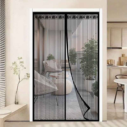 Magic Mesh Summer Magnetic Mosquito Screen Door Curtain