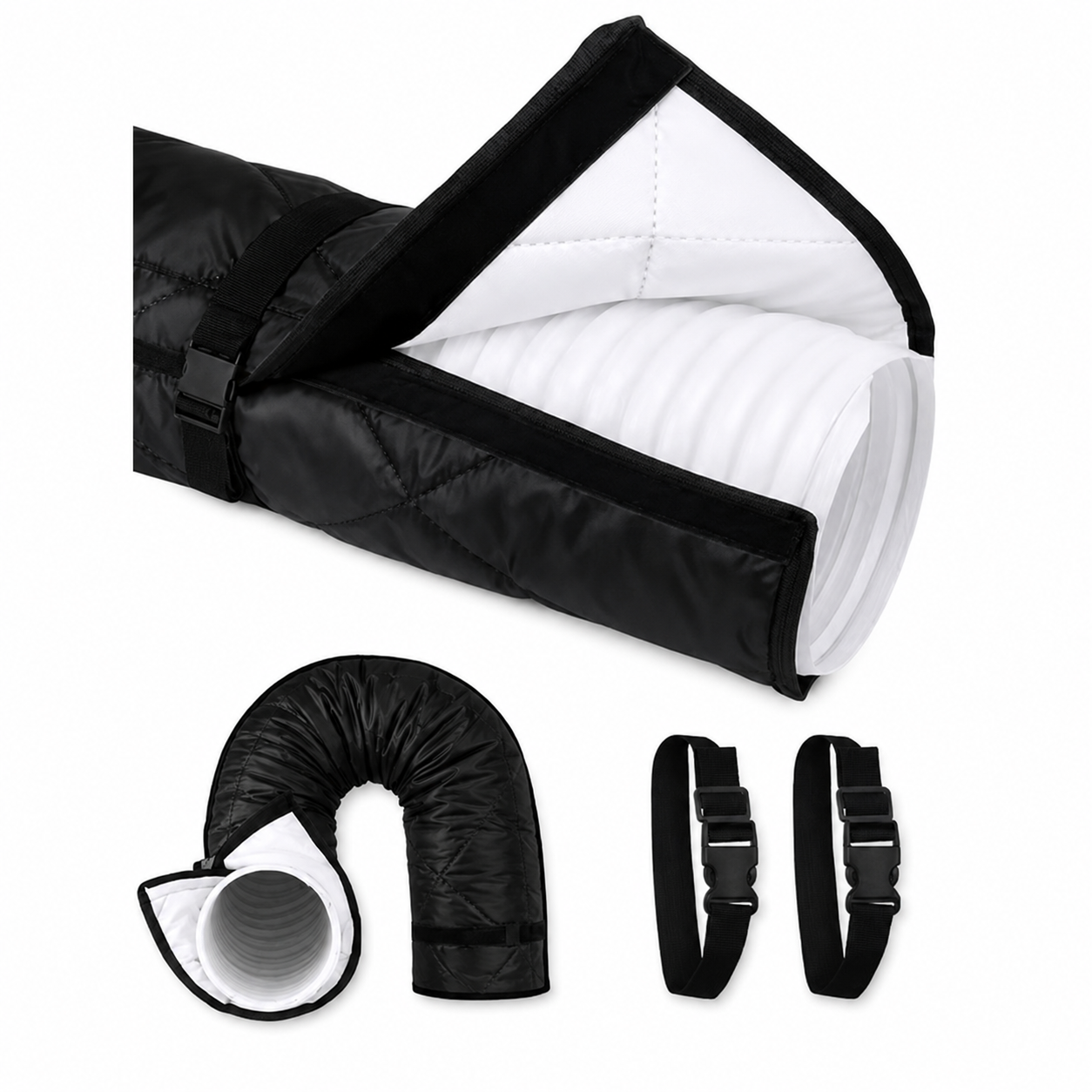 📢📢50% OFF !! ⏰Reduce Hot Heat🍃Portable Air Conditioner Hose Cover