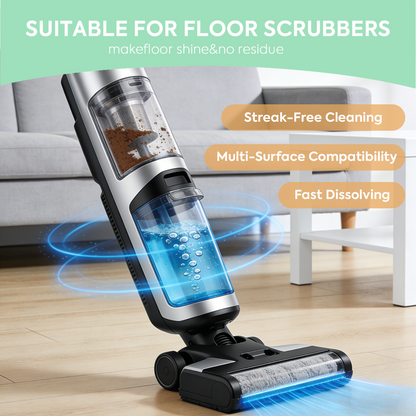 🍋 Multi-Surface Floor Cleaning Tablets – Fresh Lemon Scent ✨
