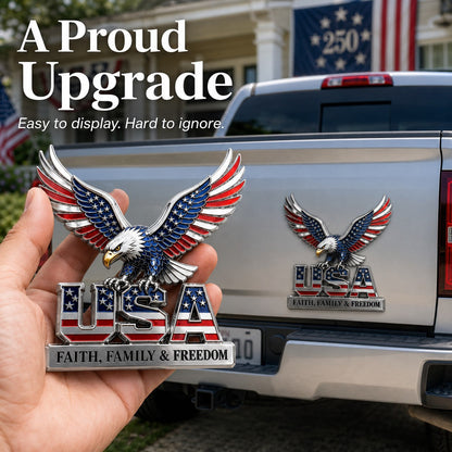 🔥 Today Only 49% OFF 🇺🇸 Patriotic Metal Emblem Collectible
