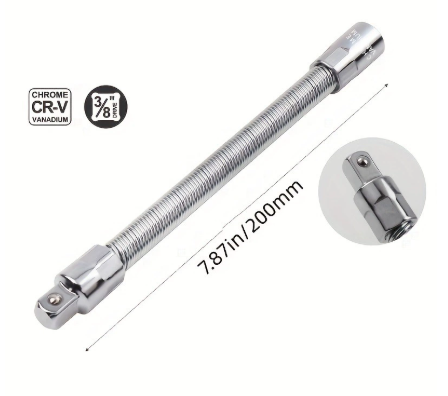 ⚙️ 1/2 Inch Socket Wrench Kit | Flexible Connecting Rod Tools