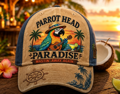 🧢🔥 Today 49% OFF🔥 Embroidered Distressed Trucker Cap