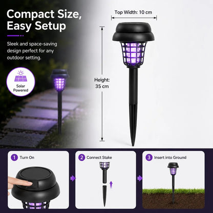 🔥Last Day 50% OFF ✨Solar Mosquito Zapper Light