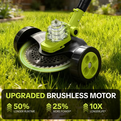 🌿⚡Trim, Edge & Clean Up Your Yard Faster ⚡ Cordless 3-in-1 Lawn Trimmer with Battery