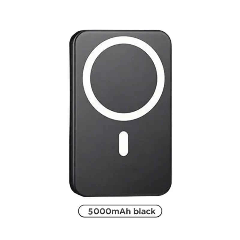 ⚡ 5000mAh MagSafe Power Bank | Wireless Fast Charger for iPhone