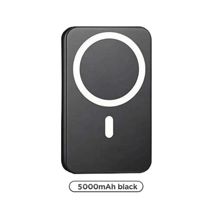 ⚡ 5000mAh MagSafe Power Bank | Wireless Fast Charger for iPhone
