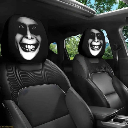 🔥 2PCS Headrest Covers | Universal Fit Car Interior Decor