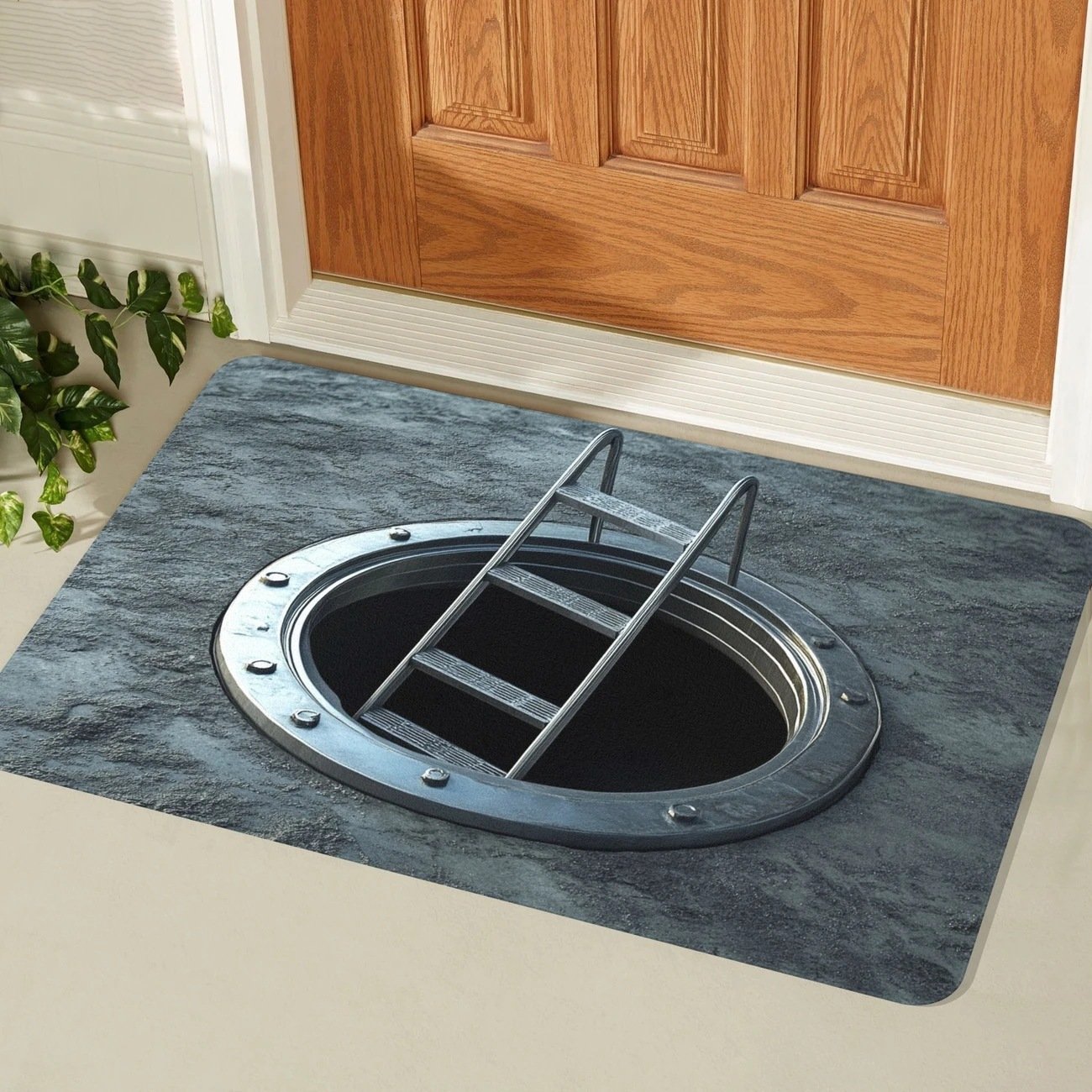 🌀 3D Infinity Illusion Doormat ✨ Turn Every Entrance into a Conversation Starter