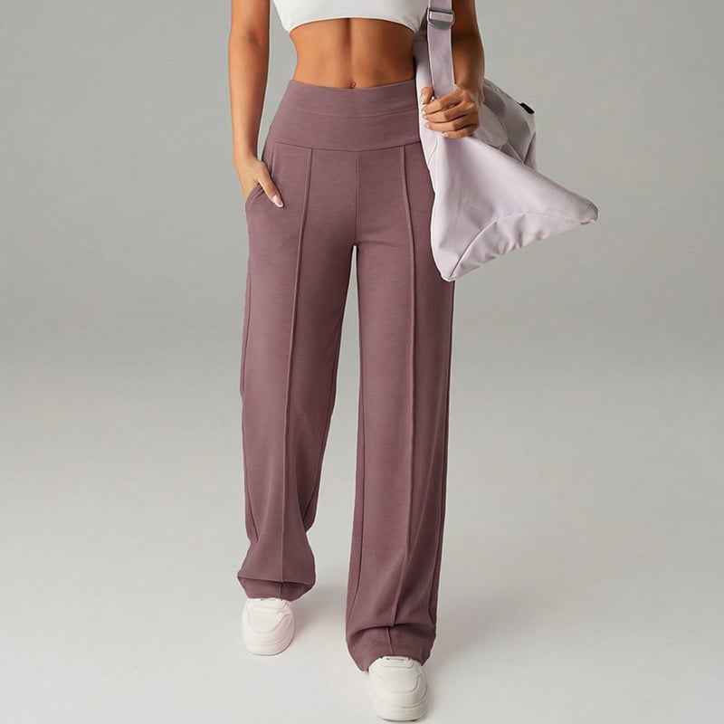 🔥🎁New arrival 50% OFF💕Women's Plain Loose Straight Leg Pants