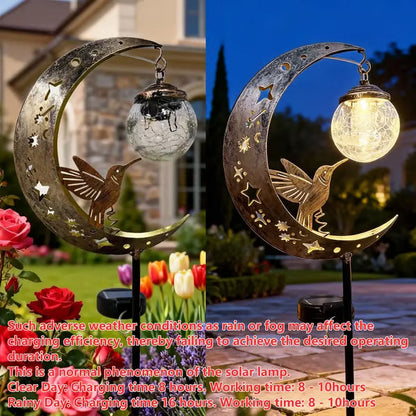 🔥 HOT SALE 50% OFF – Solar Garden Light ✨  Turn Your Dark Backyard Into A Magical Glowing Paradise 🌙