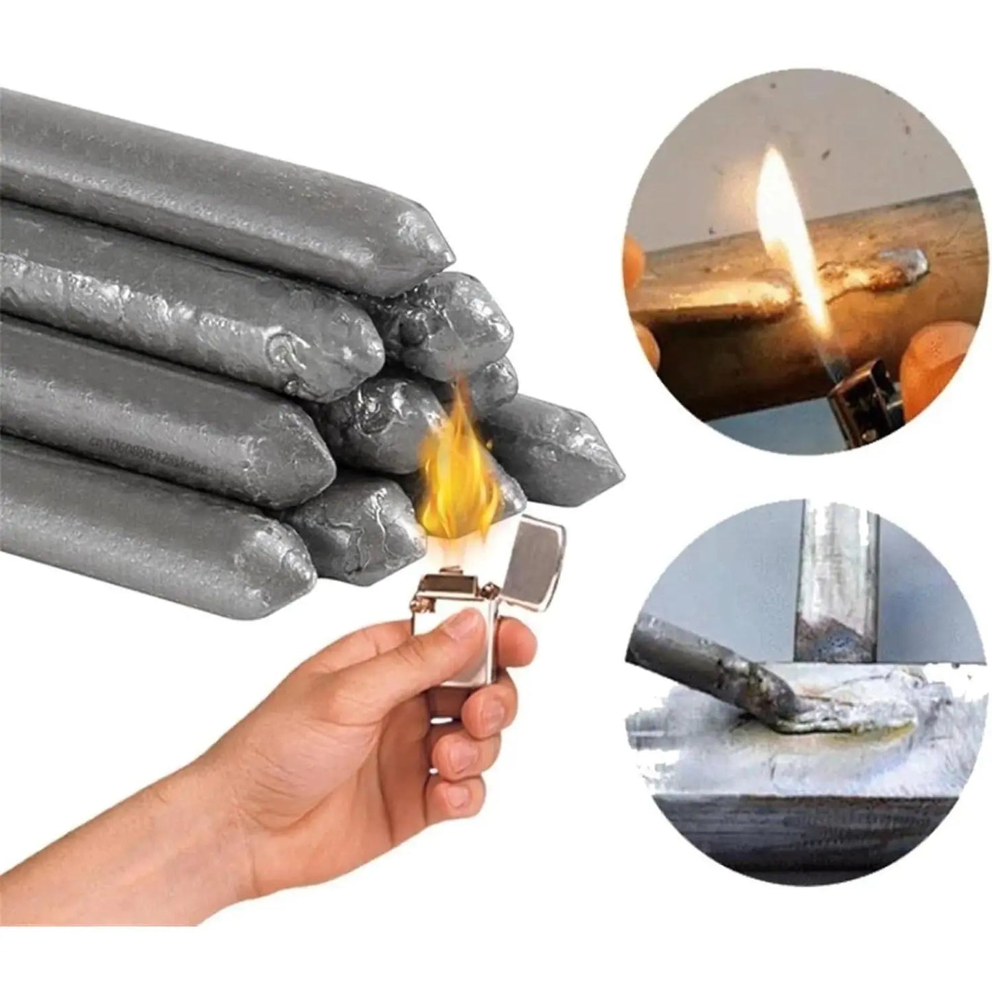 🔥 Aluminum Welding Rods | Low-Temperature Fast-Melting Repair