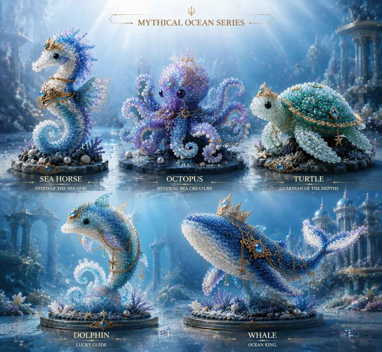 🔥Last Day 50% OFF🔥🌊 Mythical Ocean DIY Bead Kit
