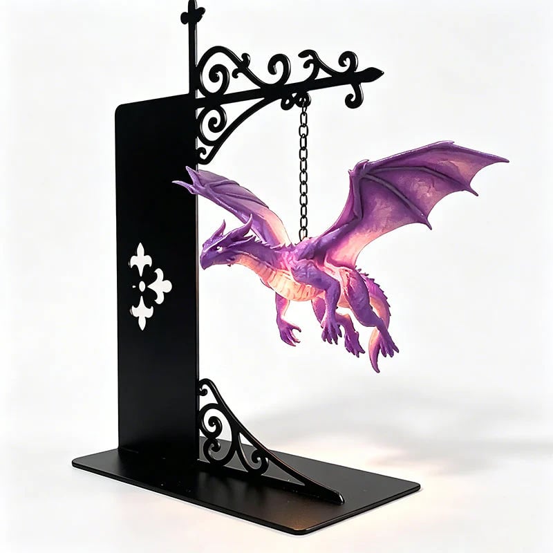 Last Day 48% OFF🎁🔥Dragon Bookshelf Lamp - Enchanting Floating Dragon Night Light🐉