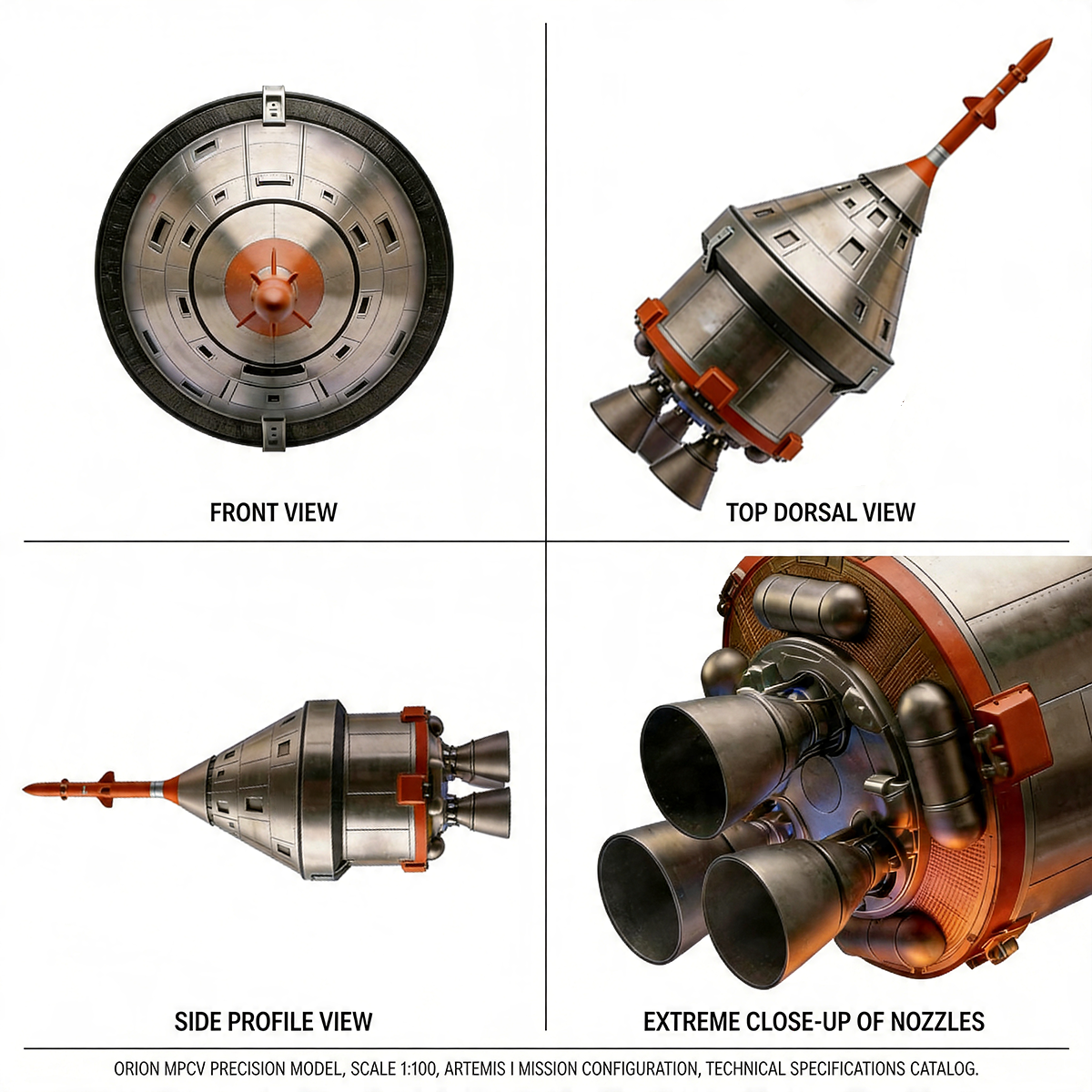 ⚡️Flash Sale-49% OFF⚡️| 🌌Human Deep Space Explorer Model🛸（3*3*8 Inch）