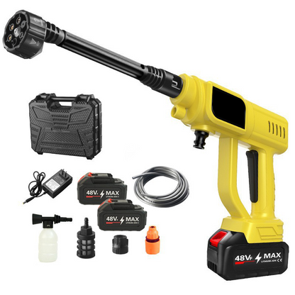 💦✨ Limited Time 50% OFF✨ Cordless Pressure Washer | 1000 PSI High-Pressure Cleaning with Rechargeable Battery