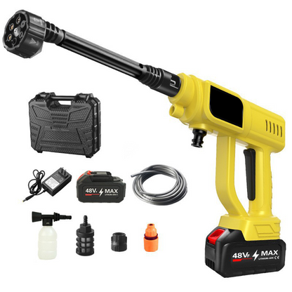 💦✨ Limited Time 50% OFF✨ Cordless Pressure Washer | 1000 PSI High-Pressure Cleaning with Rechargeable Battery