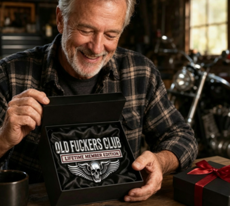 😎🔥 Limited Offer 49% OFF✨ Old Guys Club Vehicle Badge | Funny Car Accent & Gift for Car Lovers