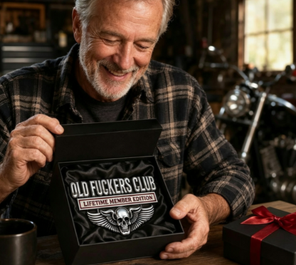 😎🔥 Limited Offer 49% OFF✨ Old Guys Club Vehicle Badge | Funny Car Accent & Gift for Car Lovers