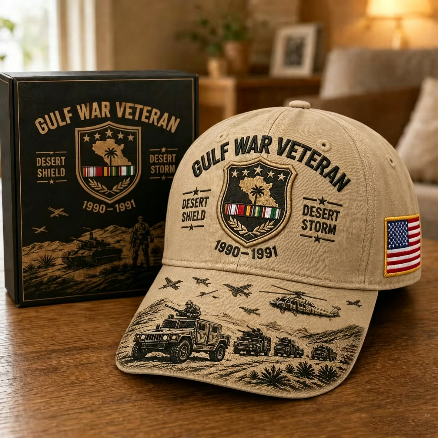 🔥Limited Time 49% OFF🎖️ Gulf War Veteran Memorial Hat
